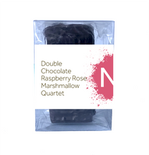 Load image into Gallery viewer, Double Chocolate Raspberry Rose Marshmallow Quartet