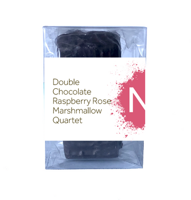 Double Chocolate Raspberry Rose Marshmallow Quartet